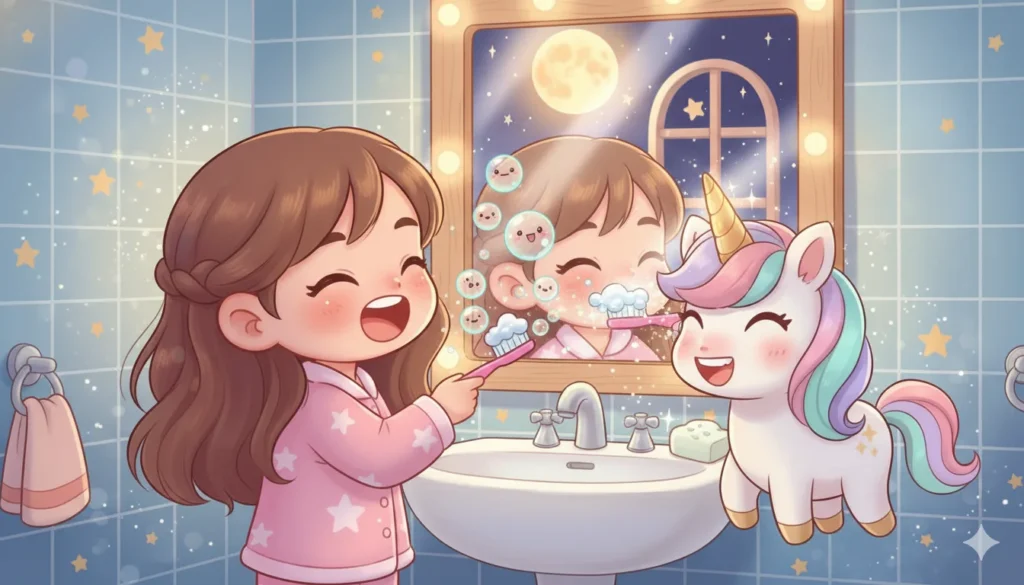 2-Sofia-y-dent-amistad-de-unicornio