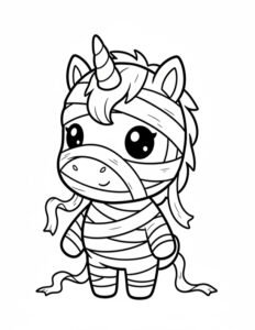 Dibujos de unicornios para imprimir y colorear