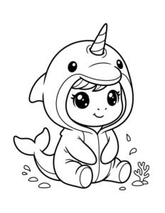 dibujo-unicornio-para-colorear-delfin